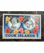 STAMP-Cook Islands Scott #536 MNH Wildlife Conservation $5 Coin on stamp... - €1,61 EUR