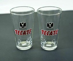 Tecate Cerveza Pint Glass | Set of 2 Glasses - £17.08 GBP
