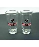 Tecate Cerveza Pint Glass | Set of 2 Glasses - £16.99 GBP