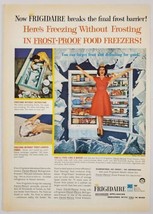 1959 Print Ad Frigidaire Frost-Proof Food Freezers General Motors - $17.08