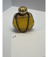 Vintage Avon Purse Petite Perfume Bottle w/chain Bird Of Paradise Cologn... - $9.86