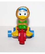 Walt Disney Duck Tales Louie on Snow Bike PVC Figure Applause 1988 NEW U... - $8.79