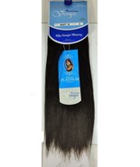 Virgo Broadway Bohemian Platinum Human Hair Silky 10&#39;&#39; #2  Straight Exte... - $11.77