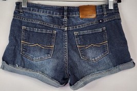Lucky Brand Jean Shorts Big Girls 14 Blue Stretch Riley Denim Rolled Hem Shorts - £15.56 GBP