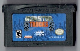 Nintendo Gameboy Advance Monster Trucks Video Game Cart Only - $19.21