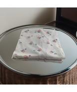 Dundee Bassinet Sheet Vintage 30&quot;x15&quot; Teddy Bear Train Sailboat Nursery ... - $29.72 CAD