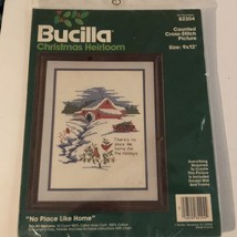 Bucilla Christmas Heirloom Cross-Stitch 9x12” box1 - $7.91