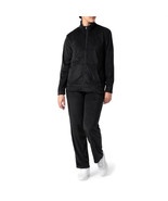 Athletic Works Women&#39;s Active Velour Zip-Up Track Jacket/Pants - Size XL... - £15.97 GBP