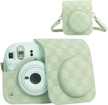 Camera Case Compatible With Fujifilm Instax Mini 12 Instant Camera,, Mint Green - $43.28