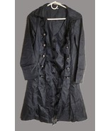 Lace Steampunk Victorian Gothic Tailcoat Cosplay Costume Jacket BLACK ME... - $24.00