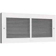 Truaire C123RW 24X6 Baseboard Return Air Grille, 24&quot; x 6&quot;, White - $36.97 CAD