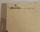The Sands Las Vegas Vintage Envelope Ephemera Box3 - $8.90