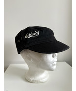 ADULT One Size Carlsberg England Cotton Newsboy Black Hat Cap - £11.16 GBP