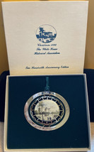 White House Historical Association 1992 Ornament - New In Box - Estate Piece - £11.26 GBP
