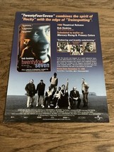 Twenty Four Seven Original Press Kit Sheet Video Store Promo Bob Hoskins... - $11.18