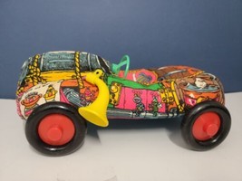 Sesame Street Big Bird Car Vintage Knickerbocker Cloth Rare not complete - £19.78 GBP