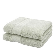 Ultra Thick, Soft &amp; Absorbent Cotton Hand Towels For Bathroom(Green, 2-P... - $28.99