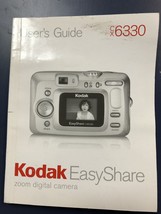Kodak CX6330 Digital Camera Manual/User&#39;s Guide - $9.00