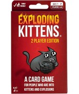 Exploding Kittens 2 Player Edition Games for Family Game Night Funny Car... - £17.73 GBP