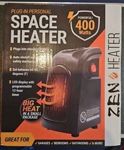 Zen  120v 6&quot; Personal Space Heater 400 Watts, LED DISPLAY, AUTO SHUT OFF - $188.61 MXN