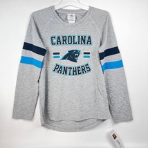 Carolina Panthers Official NFL Kids Youth Girls Size Long Sleeve Shirt-L... - $5.44