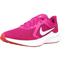 Nike Downshifter 10 New Women&#39;s Running Shoes Sneakers Size 7.5 PINK/WHITE - £59.25 GBP