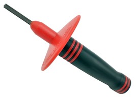 Tungsten Carbide Sharpener with Hand Guard, Red - Pack of 10 - £125.14 GBP