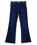 Joe&#39;s Jeans 31 (32&quot; waist measured) Stretch Flare Dark Blue - $27.76 CAD