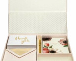 Kate Spade Happily Ever After Blush Bridal Keepsake Thank You Cards Box ... - £38.15 GBP