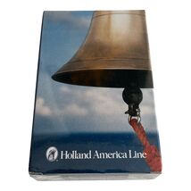 Vintage Holland America Line Playing Cards New Sealed Ship Bell Design - $15.30