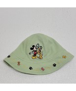Disney World Baby Green Bucket Hat One Size Fits All Mickey Mouse Pluto ... - $20.96