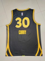 Men&#39;s Stephen #30 Curry Basketball City Jersey Black 2024 - £27.96 GBP