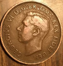 1952 Uk Gb Great Britain Half Penny Coin - £1.52 GBP