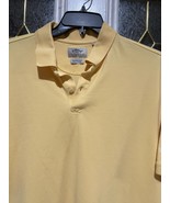 Callaway Golf Mens Polo Shirt Size XL Yellow Polo Cotton Preowned - $189.11 MXN