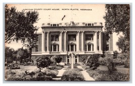 Lincoln County Court House North Platte Nebraska NE 1927 Artvue DB Postcard K16 - £3.07 GBP