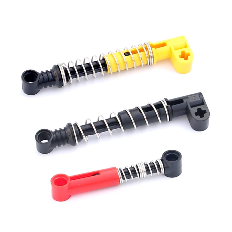 Play 10PCS High-tech Shock Absorber Arm Spring For Motor Vehicle MOC Building Bl - £15.69 GBP