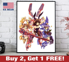 The Melancholy of Haruhi Suzumiya Poster 18&quot; x 24&quot; Print Anime Mecha Bunny 6 - £10.60 GBP