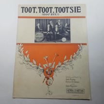 Toot, Toot, Tootsie (Goo&#39; Bye!) Sheet Music 1922 Tommy Rogers Orchestra photo - £8.63 GBP