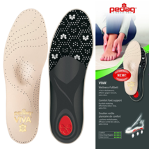Pedag VIVA full length leather Orthotic insole with Semi-Rigid Arch Support - $34.99