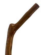 Vintage Handmade Hardwood Root Free Form Walking Cane Rough 35 Inch Tall - £34.81 GBP