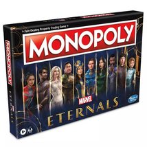 Monopoly: Marvel Studios&#39; Eternals Edition Board Game for Marvel Fans, G... - £20.64 GBP