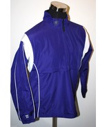 Warrior Brand Storm LAX Hockey Purple Pullover Warm up Jacket  - $49.99