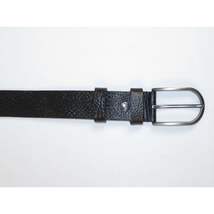 Men's Belt By PICCODER Turkey Genuine Leather Textured 3900 Black image 3