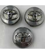 Toyota Rim Wheel Center Cap Set Silver OEM H01B27063 - £63.70 GBP