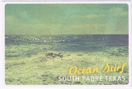 Postcard Ocean Surf South Padre Texas - £1.54 GBP