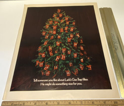 Vintage Print Ad Lark Cigarettes Christmas Tree 1969 Ephemera 13.5&quot; x 10... - £9.24 GBP