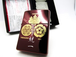 Unification of the World Samurai Tokugawa Toyotomi Oda Crest Zippo 2005 Mint - £85.71 GBP