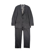 Giorgio Fiorelli Men&#39;s 42R Dark Gray 2pc Suit, Blazer Jacket &amp; 36x29&quot; Dr... - $55.00