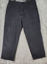 Marithe Francois Girbaud Brand X Jeans Mens 42M Black Distressed 90s Hip... - £38.91 GBP