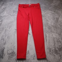 Bobbi Brooks Pants Womens Small Red Skinny Lightweight Jeggings Casual  - £18.11 GBP